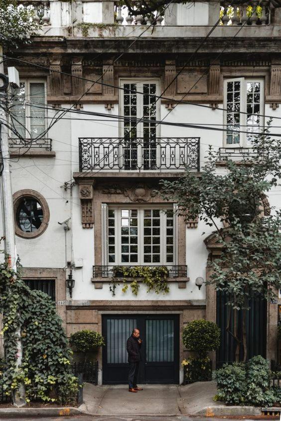 Modern Studio, Rooftop Charm, Cdmx Center2 Mexico By Eksteriør billede