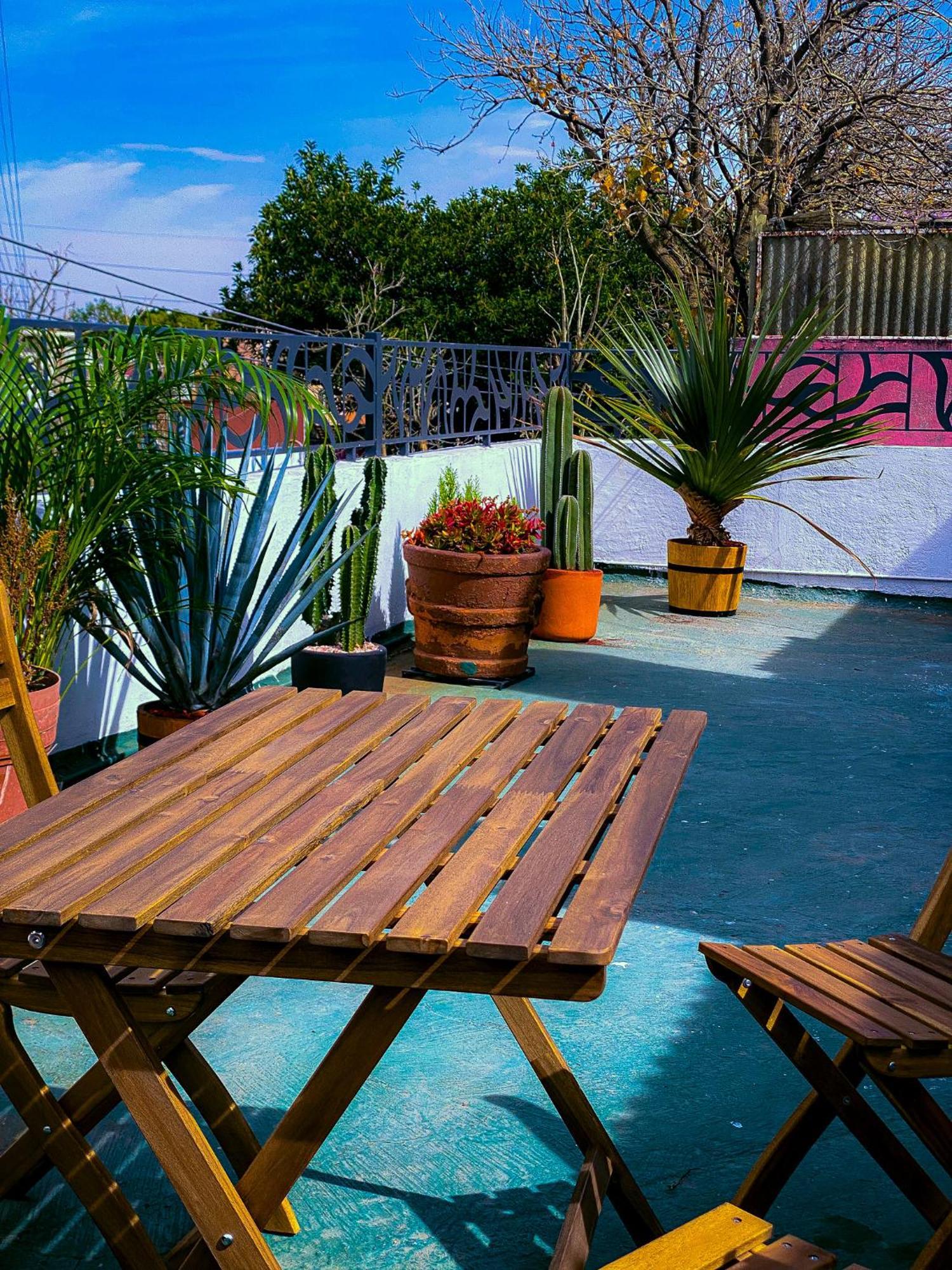 Modern Studio, Rooftop Charm, Cdmx Center2 Mexico By Eksteriør billede