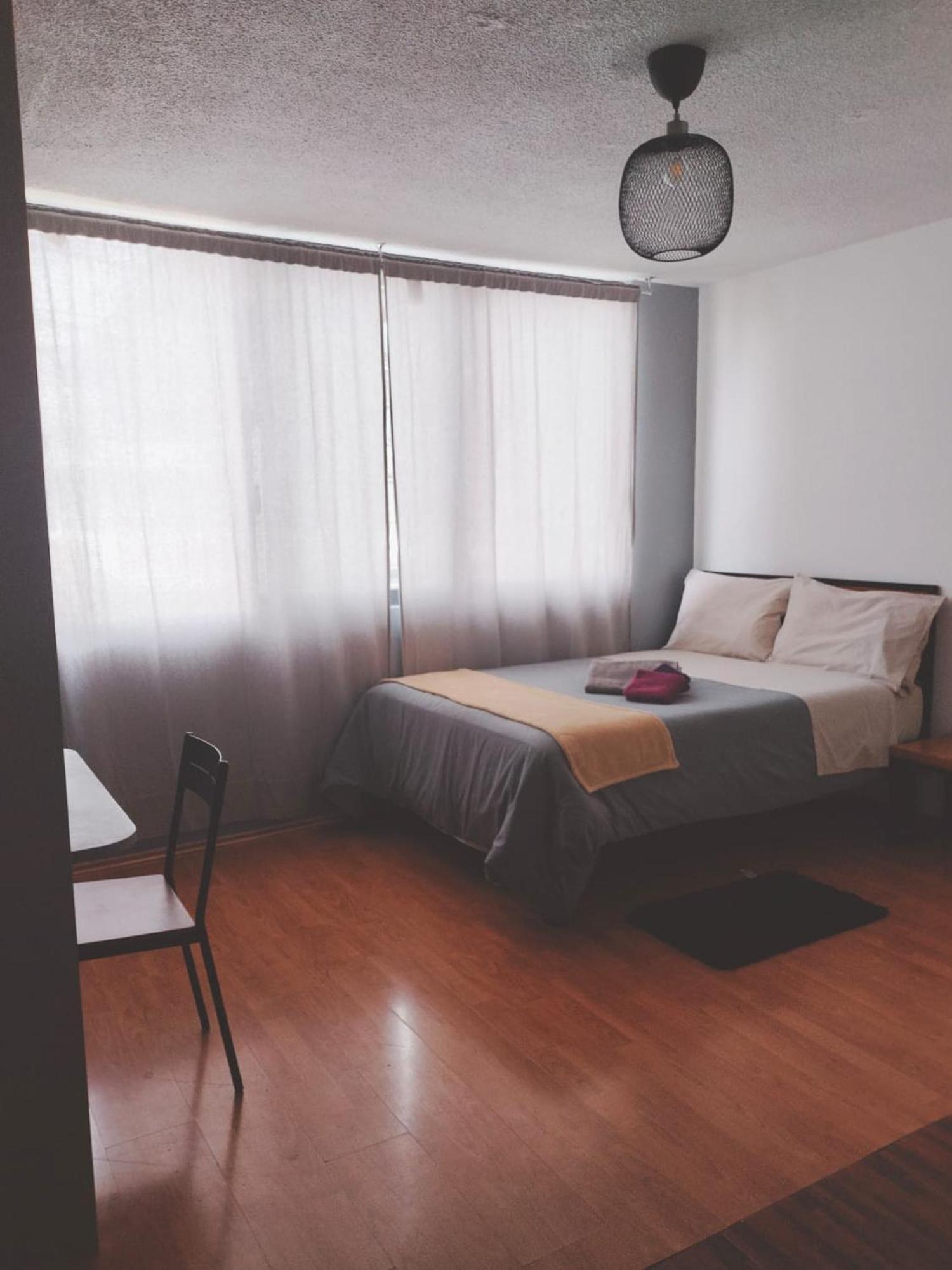 Modern Studio, Rooftop Charm, Cdmx Center2 Mexico By Eksteriør billede